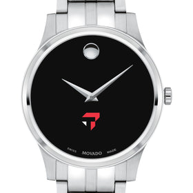 Tepper Men&#39;s Movado Collection Stainless Steel Watch with Black Dial Shot #1