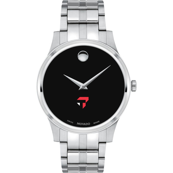 Tepper Men&#39;s Movado Collection Stainless Steel Watch with Black Dial Shot #2