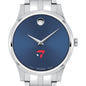 Tepper Men's Movado Collection Stainless Steel Watch with Blue Dial Shot #1