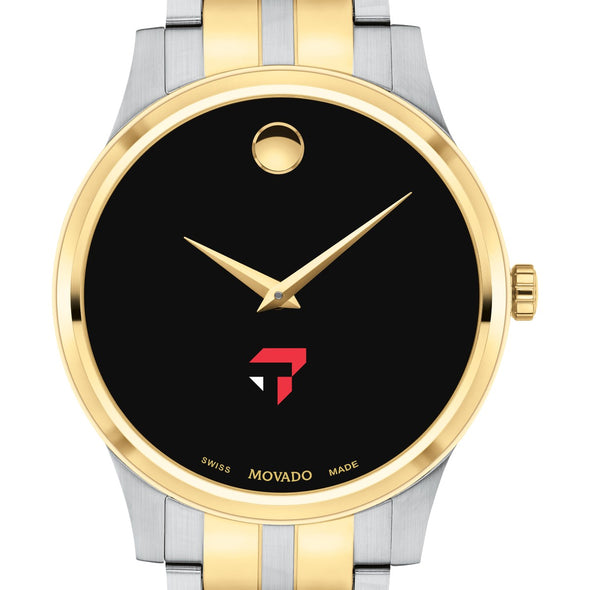 Tepper Men&#39;s Movado Collection Two-Tone Watch with Black Dial Shot #1