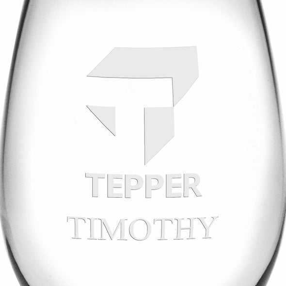 Tepper Stemless Wine Glasses Made in the USA Shot #3