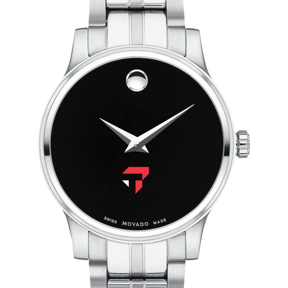 Tepper Women&#39;s Movado Stainless Steel Watch with Black Dial Shot #1