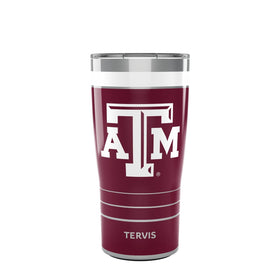 Texas A&amp;M Aggies 20 oz. Stainless Steel Tervis Tumblers with Slider Lids - Set of 2 Shot #1