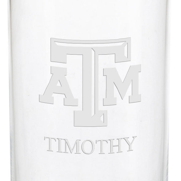 Texas A&amp;M Iced Beverage Glass Shot #3