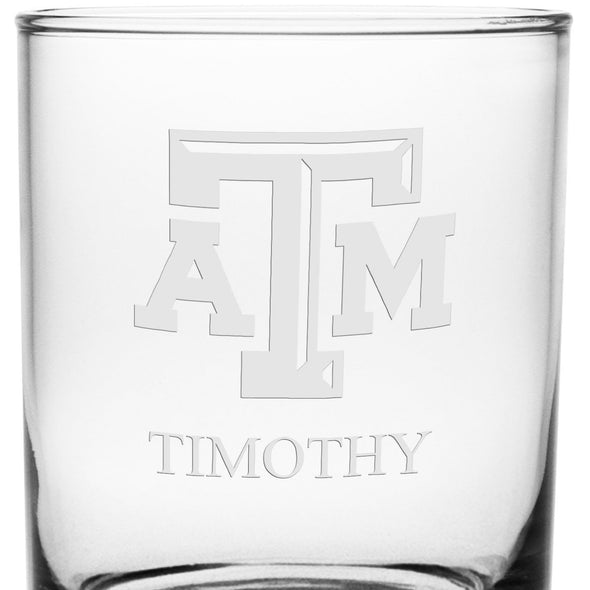 Texas A&amp;M Tumbler Glasses - Made in USA Shot #3