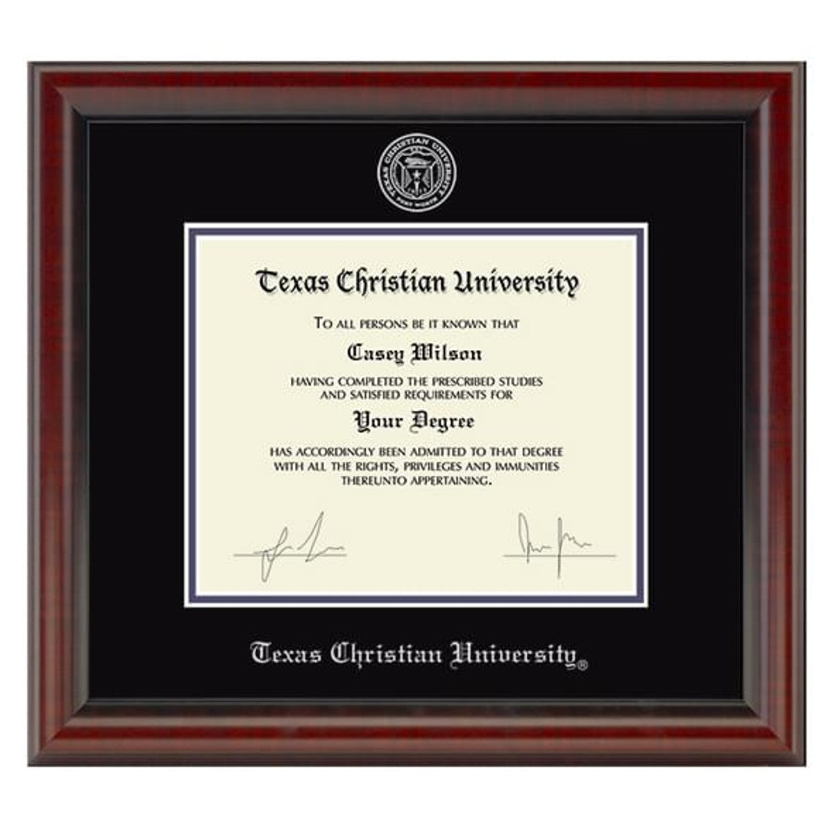 Lubbock Christian University diploma frame LCU popular campus picture certificate degree frames framing gift graduation document college bachelor