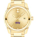 Texas Christian University Men's Movado BOLD Gold with Date Window