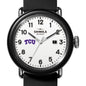 Texas Christian University Shinola Watch, The Detrola 43 mm White Dial at M.LaHart & Co. Shot #1