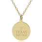 Texas Dell Med 14K Gold Pendant & Chain Shot #1