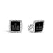 Texas Dell Med Cufflinks by John Hardy with Black Onyx