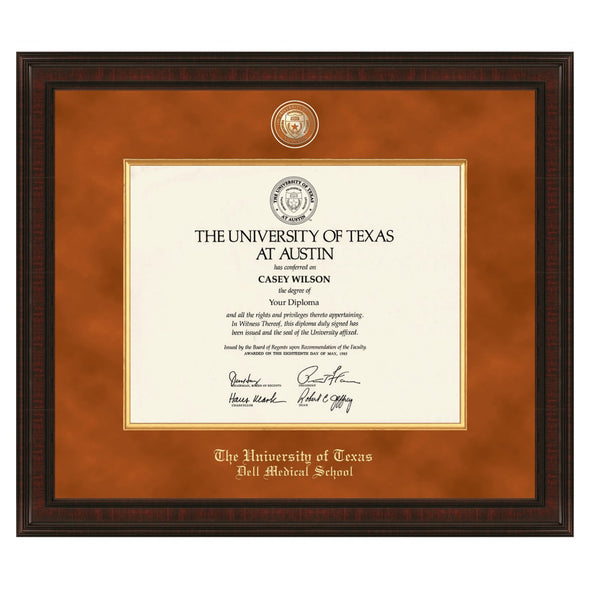 Texas Dell Med Diploma Frame - Excelsior Shot #1