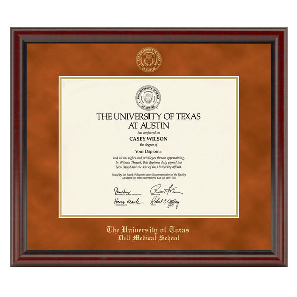 Texas Dell Med Diploma Frame, the Fidelitas Shot #1