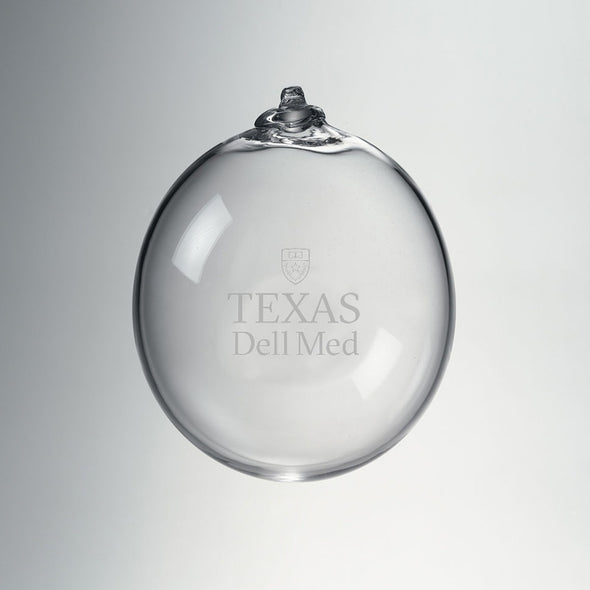 Texas Dell Med Glass Ornament by Simon Pearce Shot #1