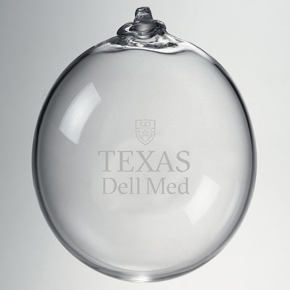 Texas Dell Med Glass Ornament by Simon Pearce Shot #2