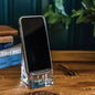 Texas Dell Med Glass Phone Holder by Simon Pearce Shot #3