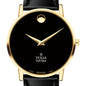 Texas Dell Med Men's Movado Gold Museum Classic Leather Shot #1