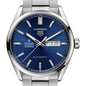 Texas Dell Med Men's TAG Heuer Carrera with Blue Dial & Day-Date Window Shot #1