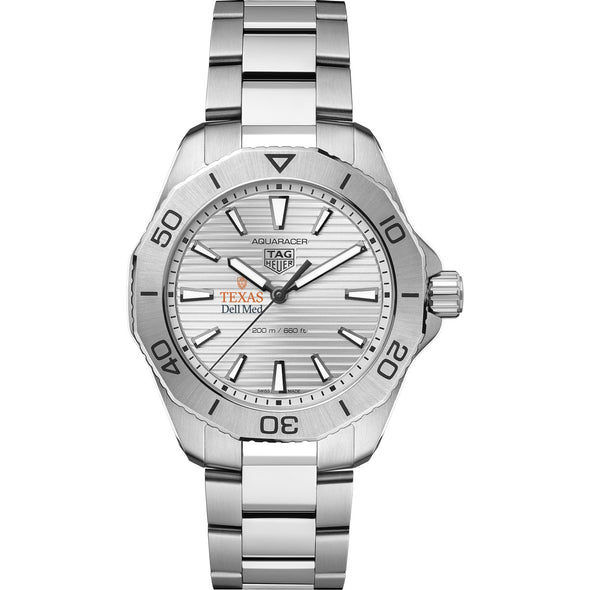 Texas Dell Med Men&#39;s TAG Heuer Steel Aquaracer with Silver Dial Shot #2