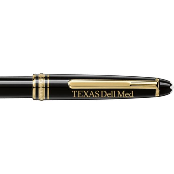 Texas Dell Med Montblanc Meisterstück Classique Rollerball Pen in Gold Shot #2