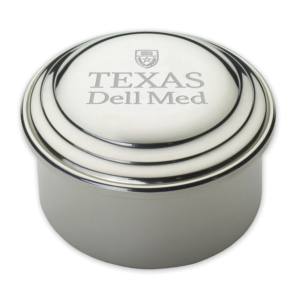 Texas Dell Med Pewter Keepsake Box Shot #1