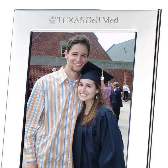 Texas Dell Med Polished Pewter 5x7 Picture Frame Shot #2