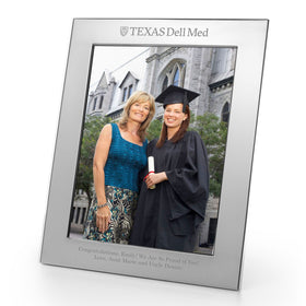 Texas Dell Med Polished Pewter 8x10 Picture Frame Shot #1