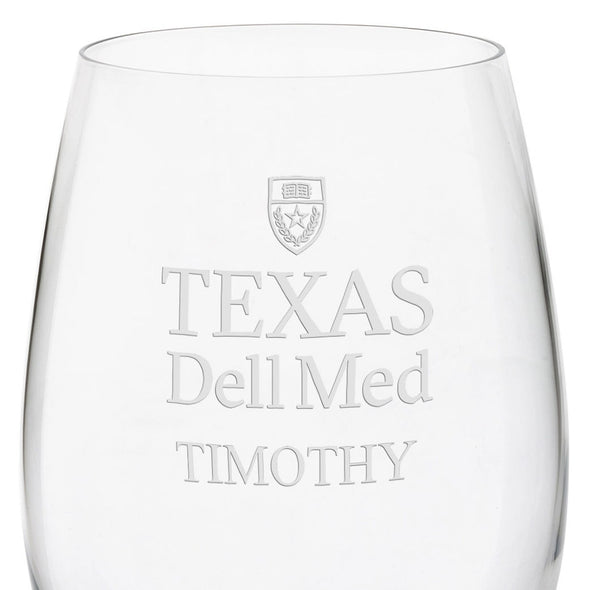 Texas Dell Med Red Wine Glasses - Set of 4 Shot #3