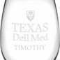 Texas Dell Med Stemless Wine Glasses Made in the USA - Set of 2 Shot #3