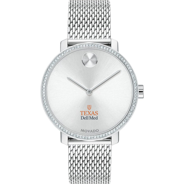 Texas Dell Med Women&#39;s Movado Bold with Crystal Bezel &amp; Mesh Bracelet Shot #2