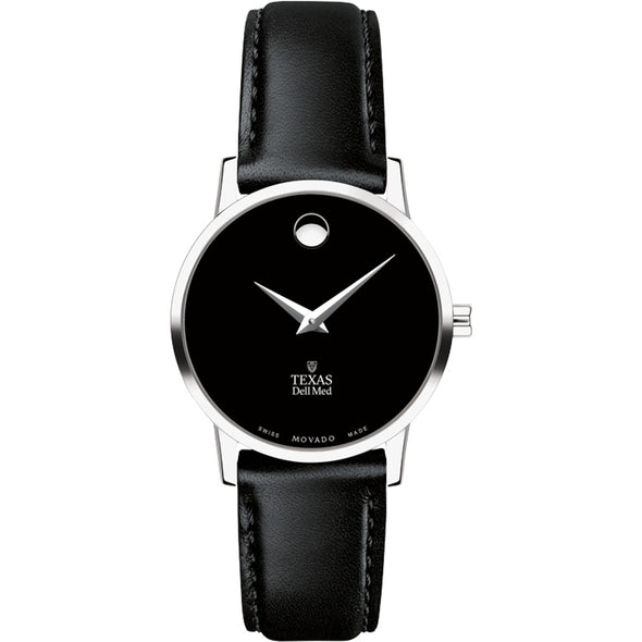 Texas Dell Med Women&#39;s Movado Museum with Leather Strap Shot #2