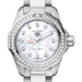 Texas Dell Med Women's TAG Heuer Steel Aquaracer with Diamond Dial & Bezel