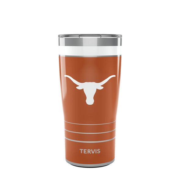 Texas Longhorns 20 oz. Stainless Steel Tervis Tumblers with Slider Lids - Set of 2 Shot #1