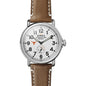 Texas Longhorns Shinola Watch, The Runwell 41 mm White Dial Shot #2