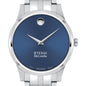 Texas McCombs Men's Movado Collection Stainless Steel Watch with Blue Dial Shot #1