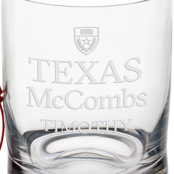 Texas McCombs Tumbler Glasses Shot #3