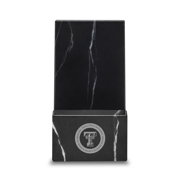 Texas Tech University Health Sciences Center School of Medicine Marble Phone Holder Shot #1