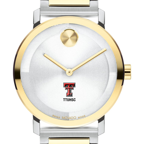 Texas Tech University Health Sciences Center School of Medicine Men&#39;s Movado BOLD 2-Tone with Bracelet Shot #1