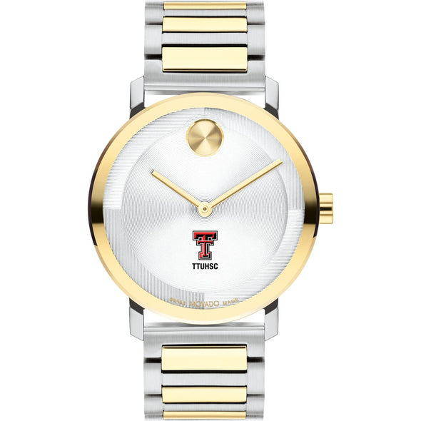 Texas Tech University Health Sciences Center School of Medicine Men&#39;s Movado BOLD 2-Tone with Bracelet Shot #2