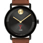 Texas Tech University Health Sciences Center School of Medicine Men's Movado BOLD with Cognac Leather Strap Shot #1