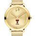 Texas Tech University Health Sciences Center School of Medicine Women's Movado Bold Gold with Mesh Bracelet