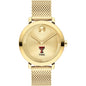 Texas Tech University Health Sciences Center School of Medicine Women's Movado Bold Gold with Mesh Bracelet Shot #2