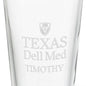 The University of Texas at Austin Dell Medical School 16 oz Pint Glass - Set of 2 Shot #3