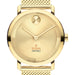 The University of Texas at Austin Dell Medical School Men's Movado BOLD Gold with Mesh Bracelet