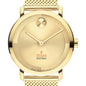 The University of Texas at Austin Dell Medical School Men's Movado BOLD Gold with Mesh Bracelet Shot #1