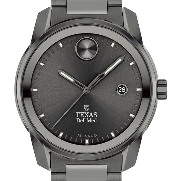 The University of Texas at Austin Dell Medical School Men&#39;s Movado BOLD Gunmetal Grey with Date Window Shot #1