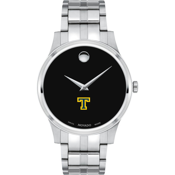 Trinity Men&#39;s Movado Collection Stainless Steel Watch with Black Dial Shot #2