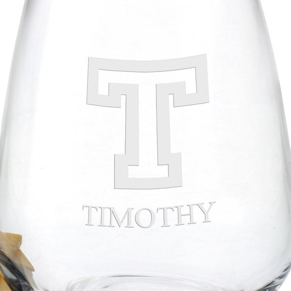 Trinity Stemless Wine Glasses Shot #3