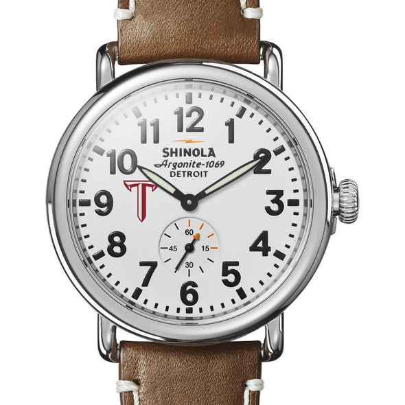 Troy Shinola Watch, The Runwell 41 mm White Dial Shot #1