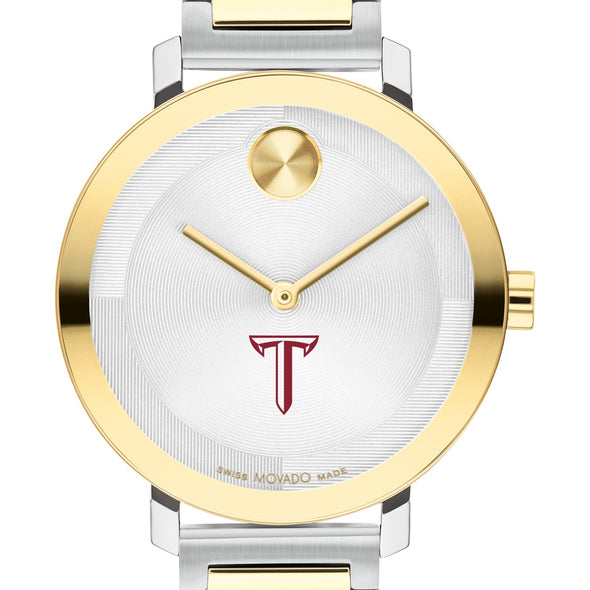 Troy University Women&#39;s Movado BOLD 2-Tone with Bracelet Shot #1