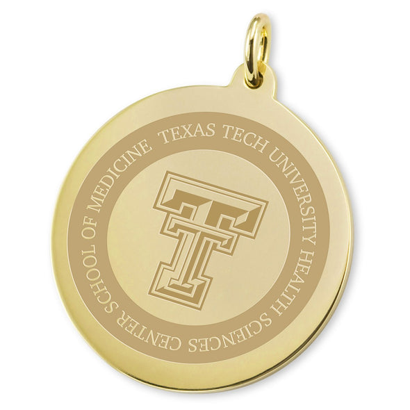 TTUHSC SOM 14K Gold Charm Shot #2